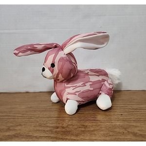 Mossy Oak Pink Camouflage Easter Bunny Rabbit Plush